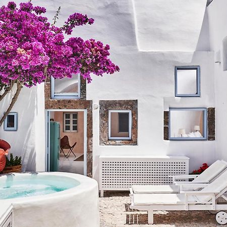 2 Bedroom Charming Villa With Outdoors Jacuzzi Megalochori  Exterior foto